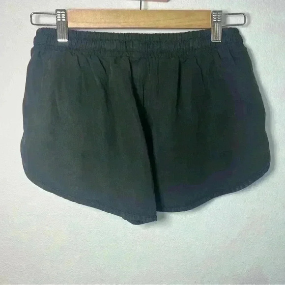 Lovestitch Women’s Shortie Black Shorts with Adjustable Tie Waist Size Small - Picture 4 of 9